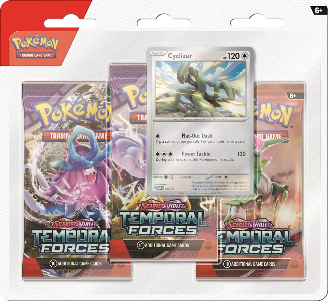 Temporal Forces 3-Pack Blister Packs & Cases