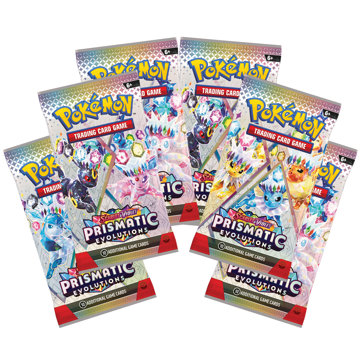 Pokémon TCG: Scarlet & Violet - Prismatic Evolutions - Booster Bundle - PREORDER - RELEASE DATE 3/7/25