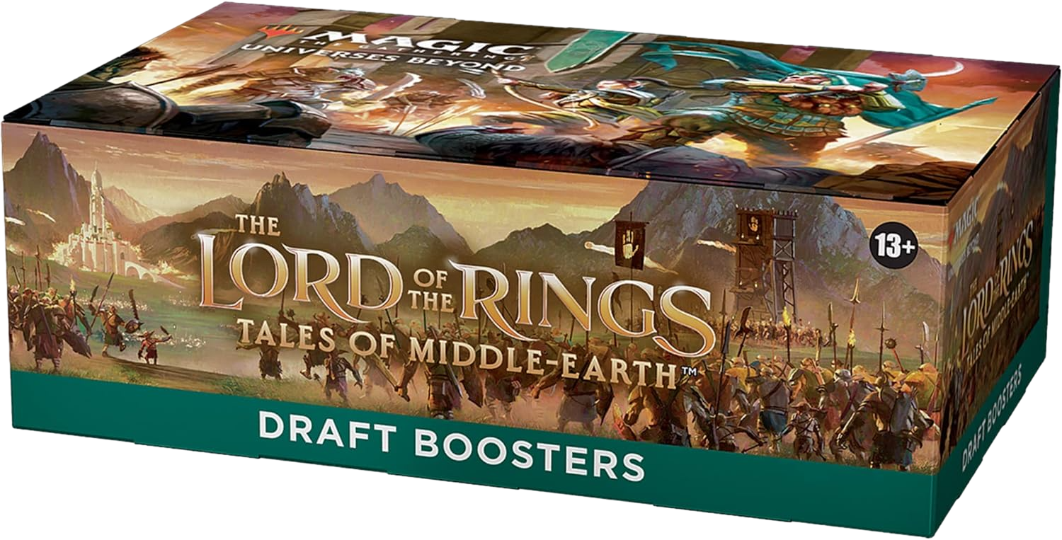 Magic the Gathering: The Lord of The Rings: Tales of Middle-Earth Draft Booster Packs & Box