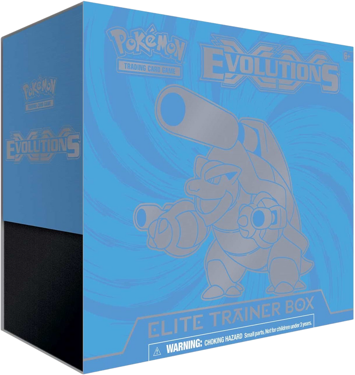 XY Evolutions Elite Trainer Boxes & Cases (Blastoise)