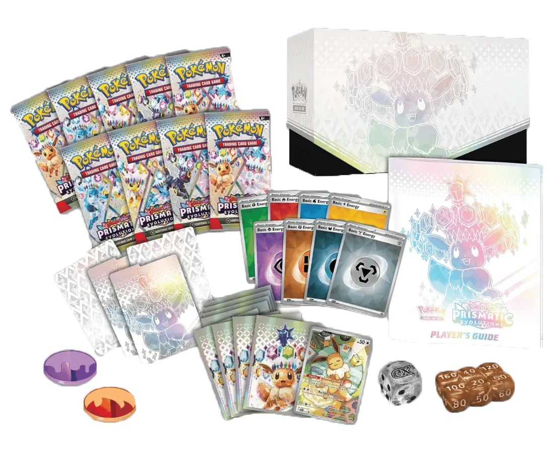 Pokémon TCG: Scarlet & Violet - Prismatic Evolutions - Elite Trainer Box - PREORDER - RELEASE DATE 1/17/25