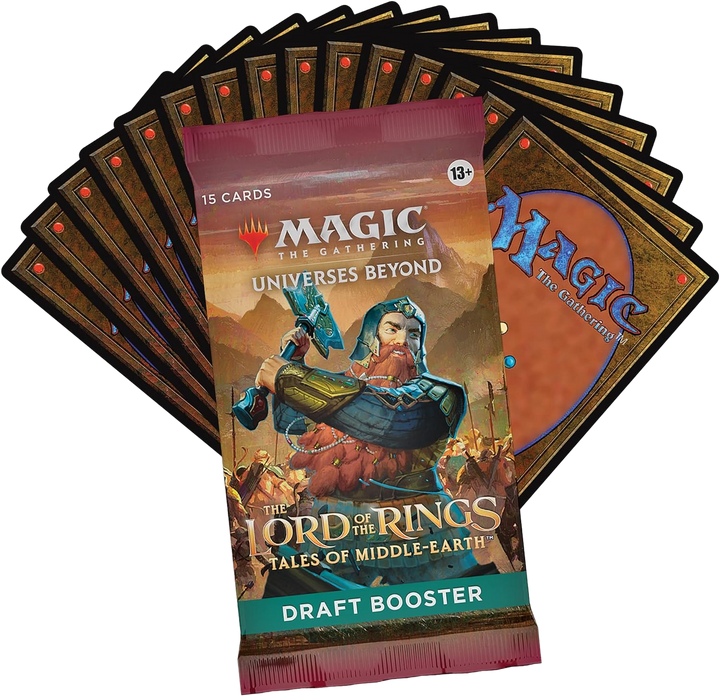 Magic the Gathering: The Lord of The Rings: Tales of Middle-Earth Draft Booster Packs & Box