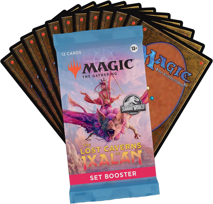 Magic the Gathering: The Lost Caverns of Ixalan Set Booster Packs & Box (Jurassic World)