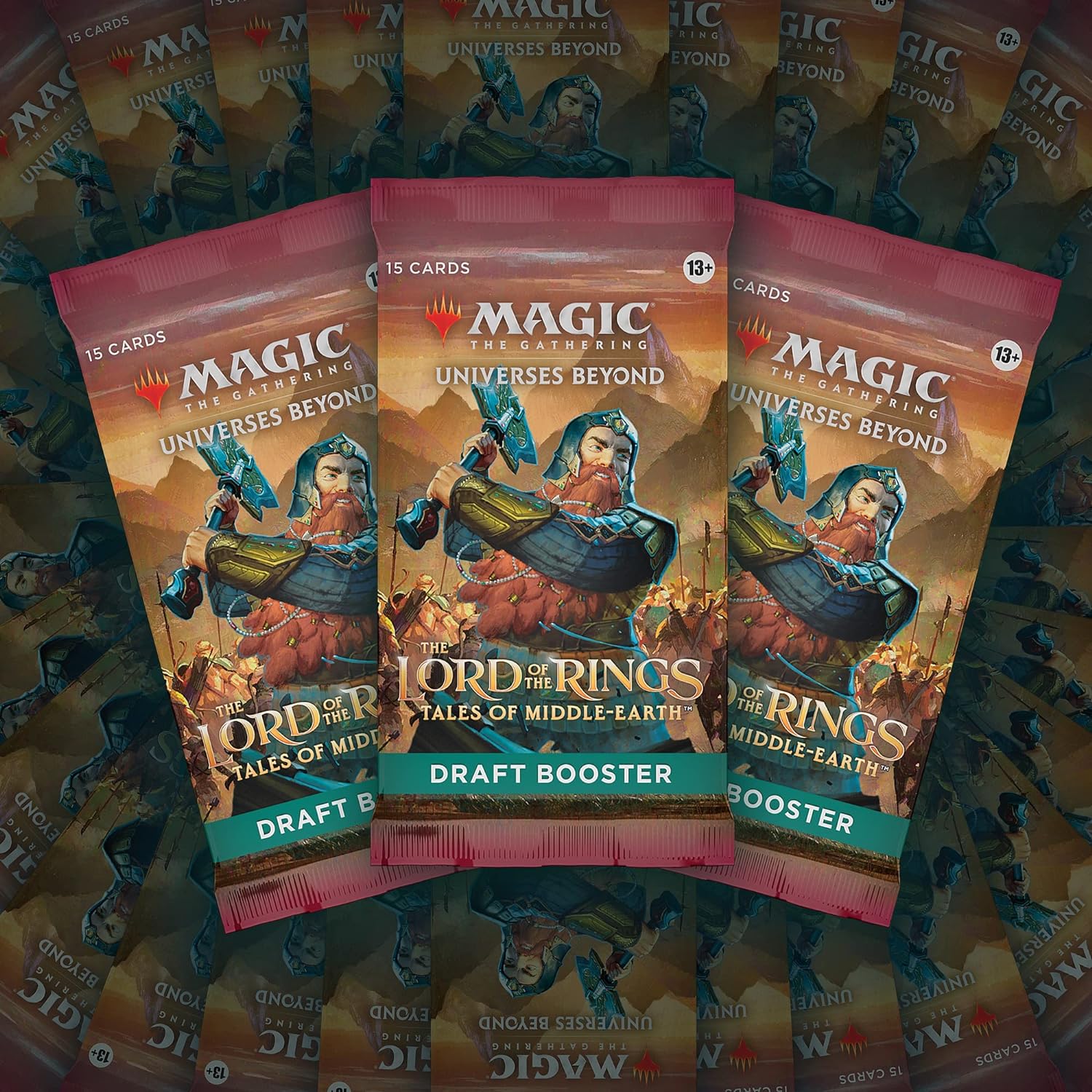 Magic the Gathering: The Lord of The Rings: Tales of Middle-Earth Draft Booster Packs & Box