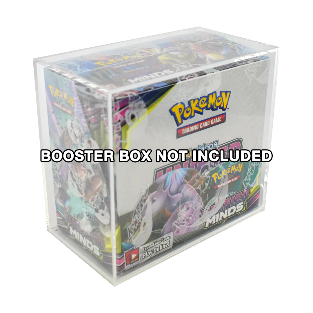 Bearish True Fit Acrylic Case - Fits Sun & Moon to Scarlet & Violet Era Booster Boxes