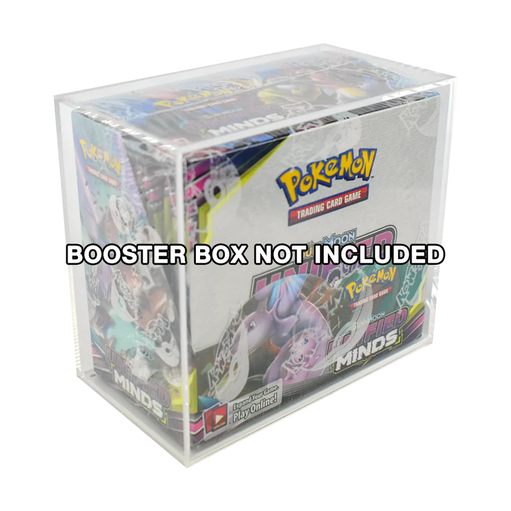 Bearish True Fit Acrylic Case - Fits Sun & Moon to Scarlet & Violet Era Booster Boxes