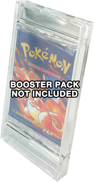 Bearish Booster Pack Acrylic Case (up to 16 Standard TCG Cards)