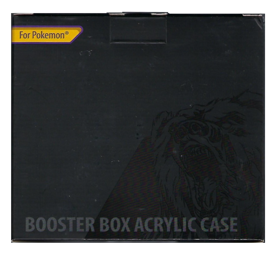 Bearish True Fit Acrylic Case - Fits Sun & Moon to Scarlet & Violet Era Booster Boxes