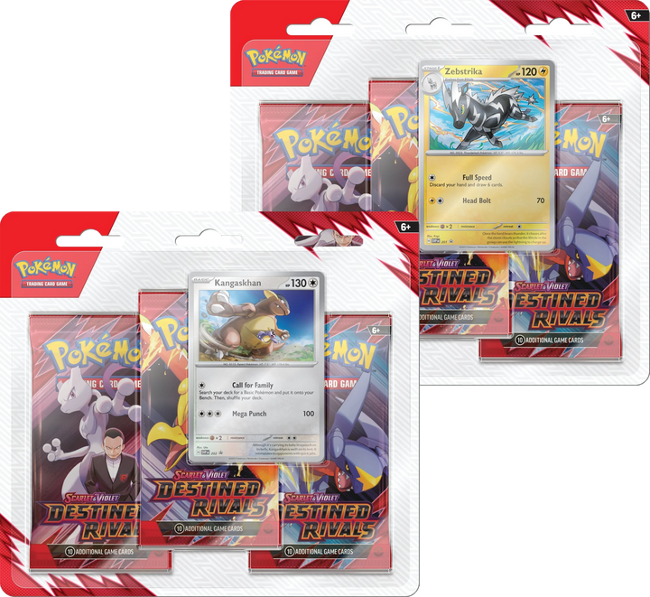 Destined Rivals 3-Pack Blister Packs & Cases