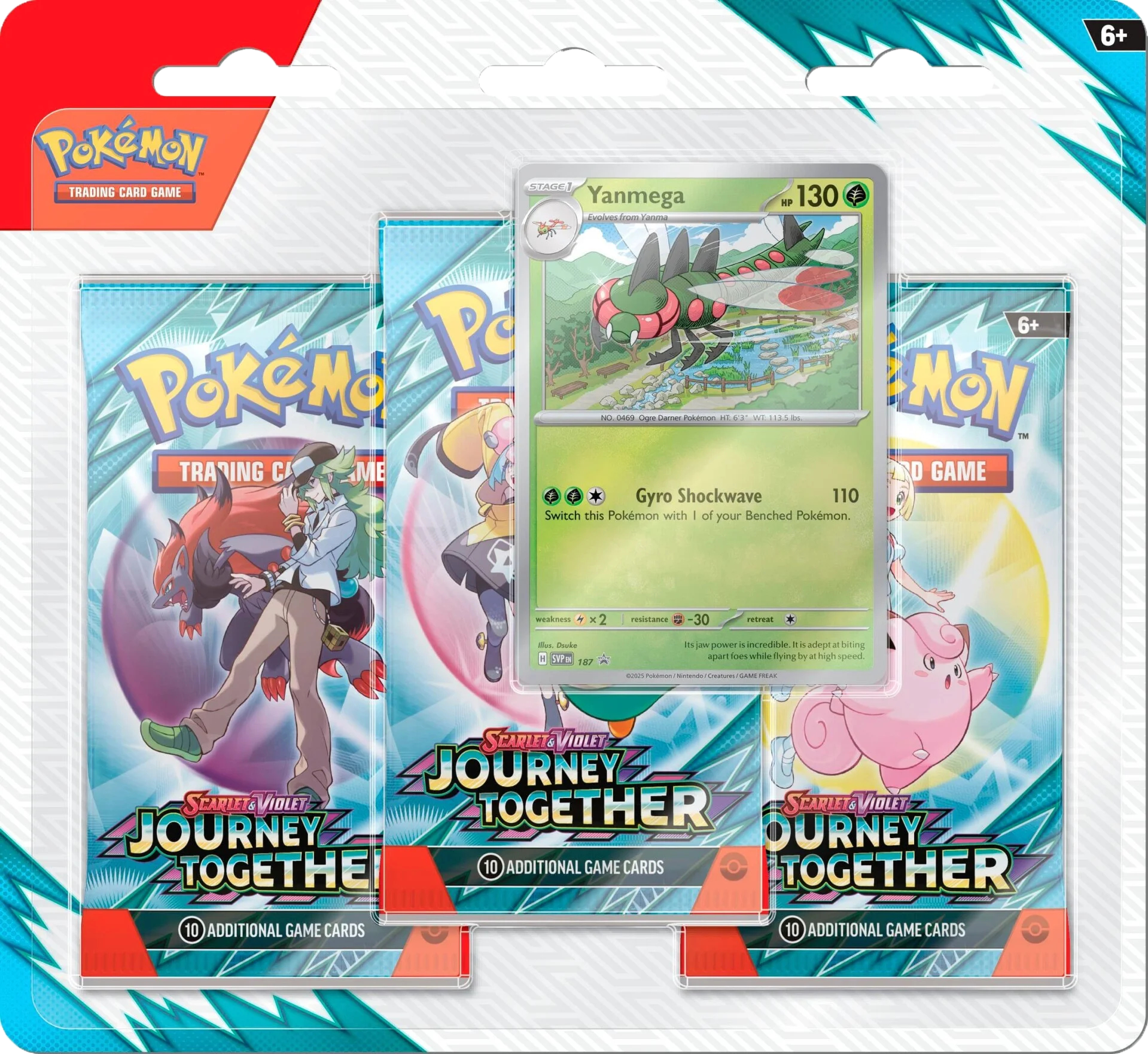 Journey Together 3-Pack Blister Packs & Cases