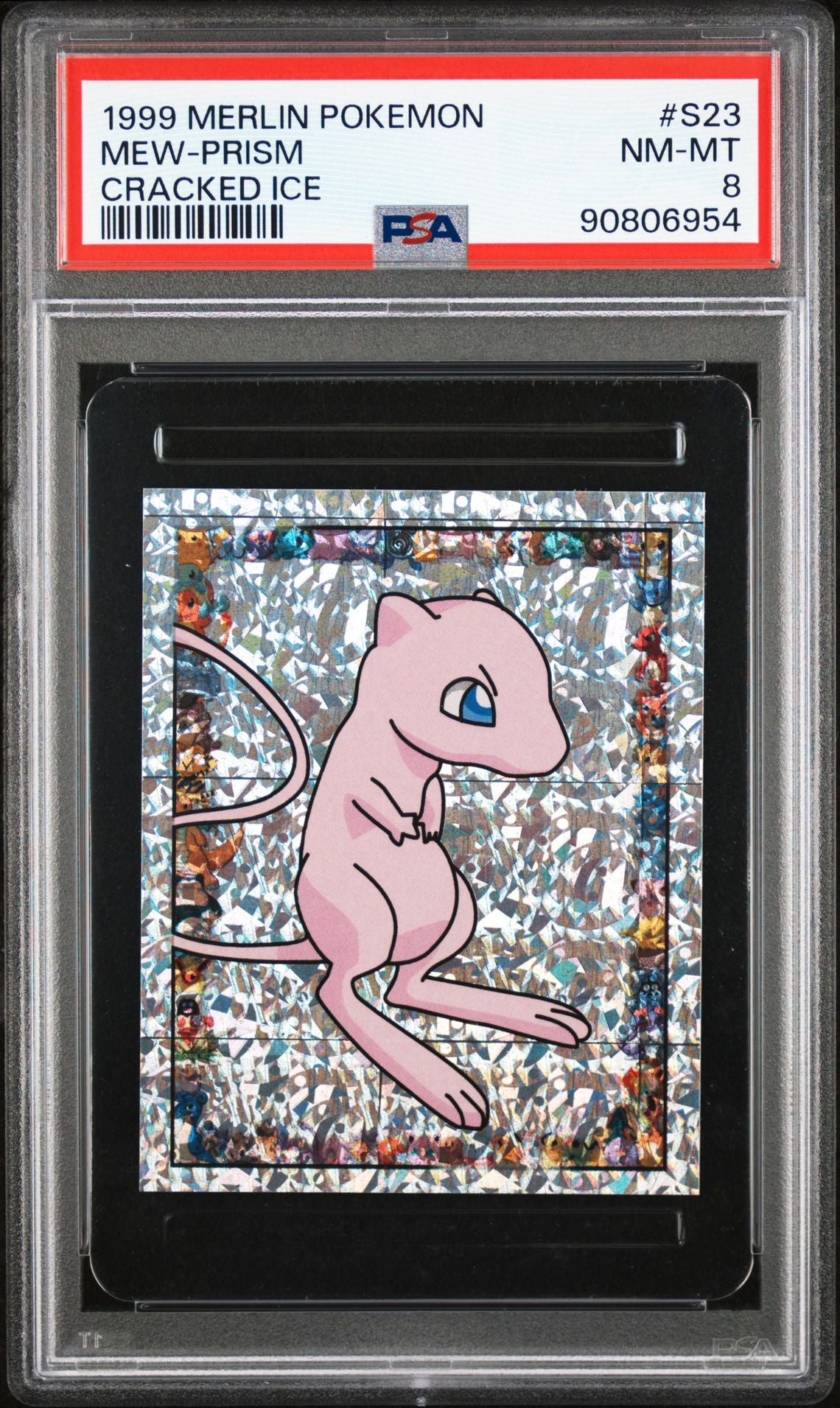 PSA (NM-MT 8) Mew - Prism #S23 - Merlin Pokémon (#90806954)