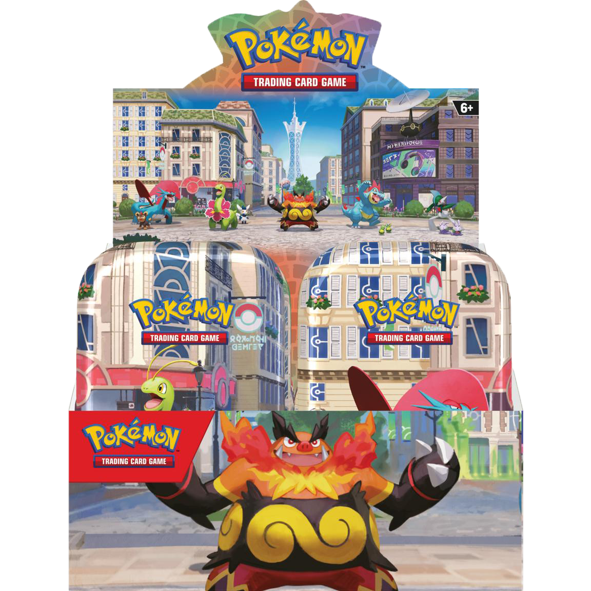 pokemon card tin box Pokmon TCG Unova Mini Display (8 Tins) In this Pokmon TCG Pokemon TCG Scarlet & Violet