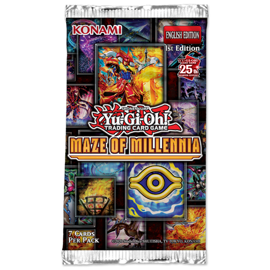 Yu-Gi-Oh! Maze of Millenia Booster Boxes & Packs