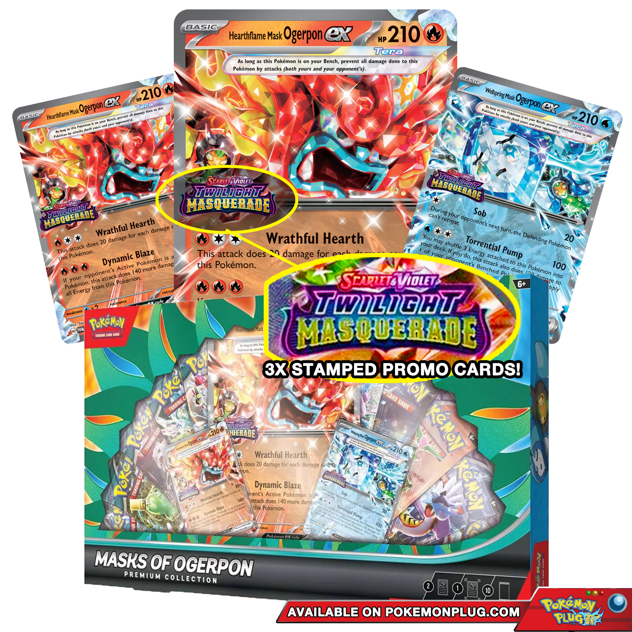 Masks of Ogerpon ex Premium Collection (Twilight Masquerade)