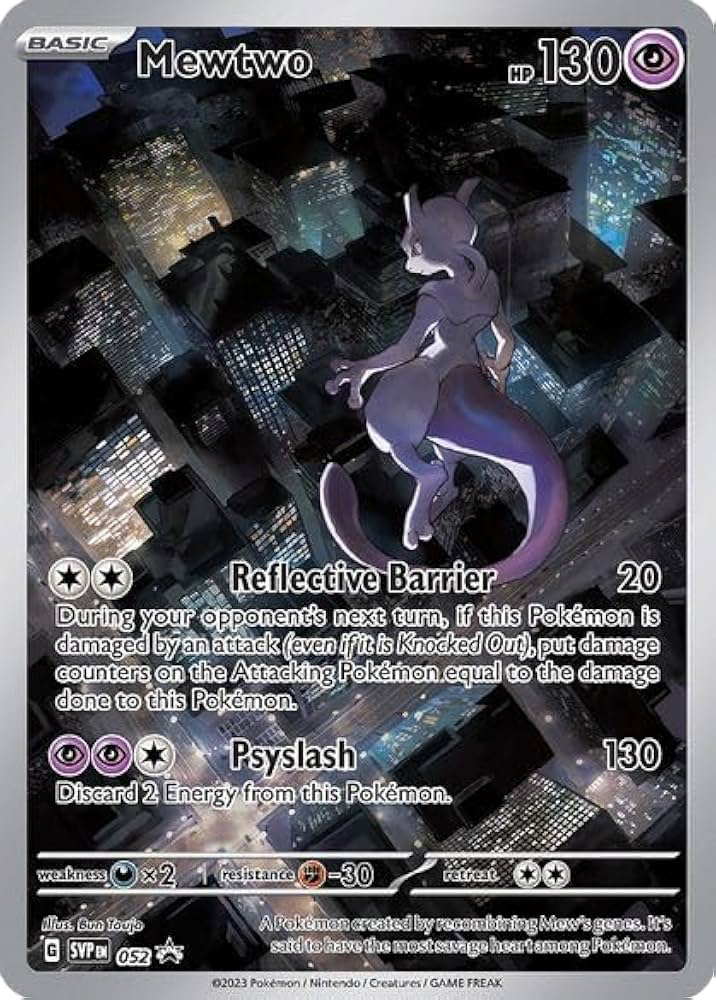 Mewtwo (052) [Scarlet & Violet Promo Cards]