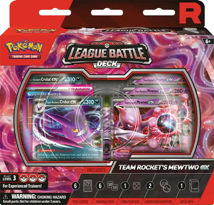 Team Rocket's Mewtwo ex League Battle Deck