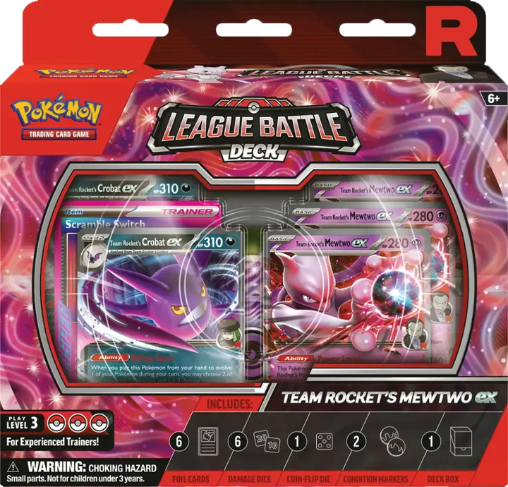 Team Rocket's Mewtwo ex League Battle Deck