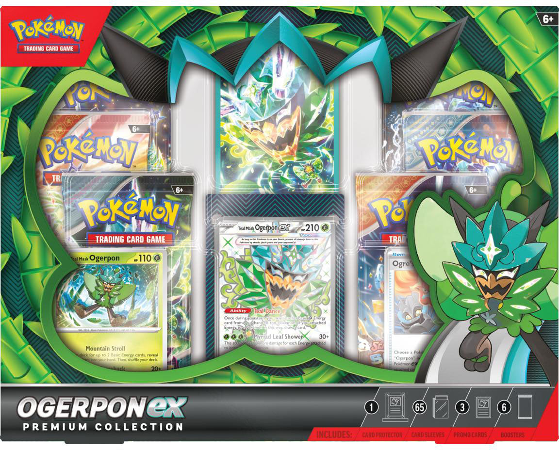 Pokémon TCG: Ogerpon ex Premium Collection - PREORDER - RELEASE DATE 11/15/24