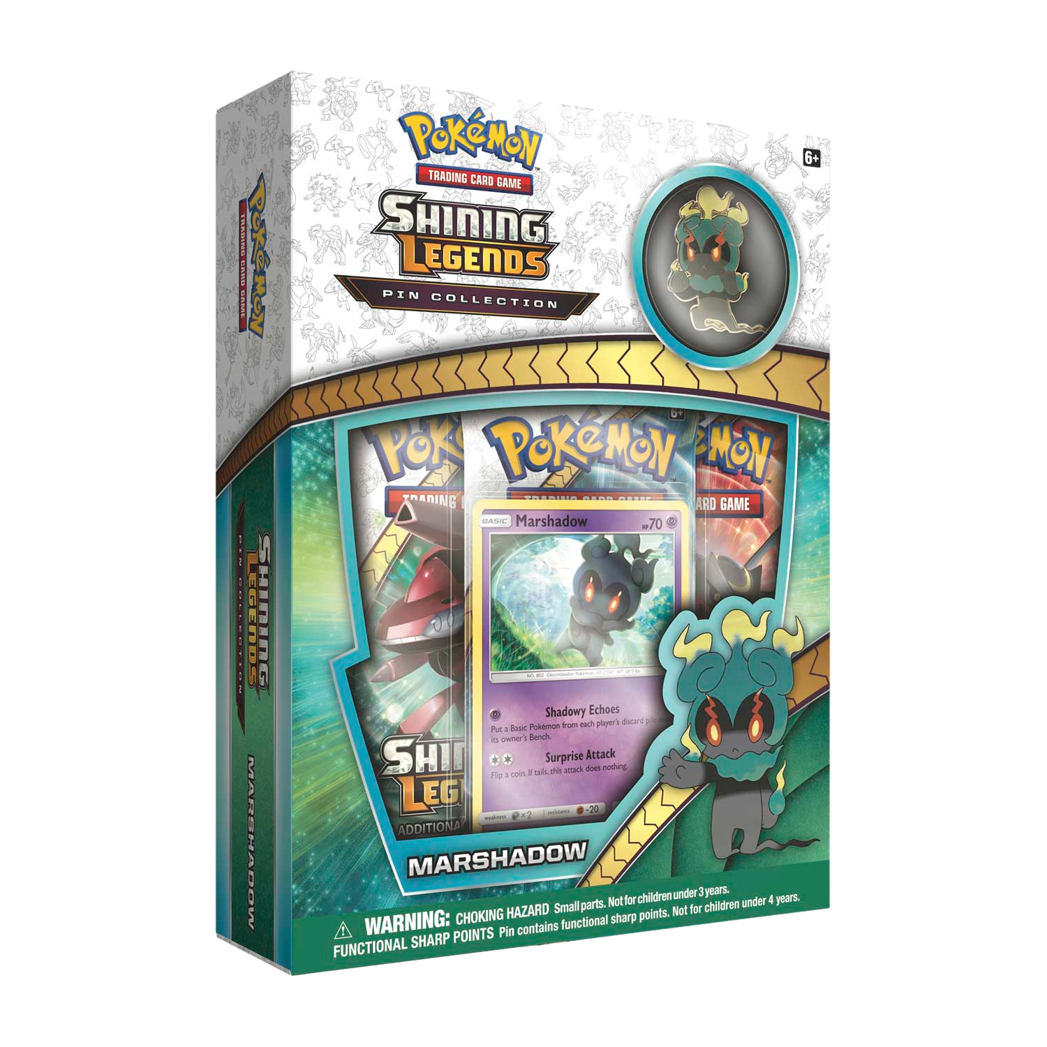 Pokémon TCG: Shining Legends Pin Collection (Marshadow)