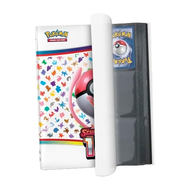 Official Pokémon: 151 Mew 9-Pocket Portfolio Binder w/ Strap (Holds 360+ Cards)