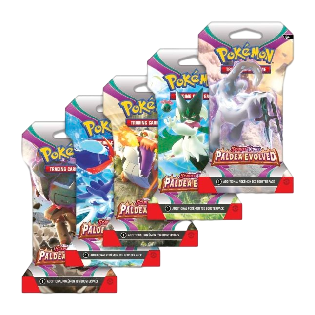 Pokémon TCG: Scarlet & Violet - Paldea Evolved Sleeved Booster Packs