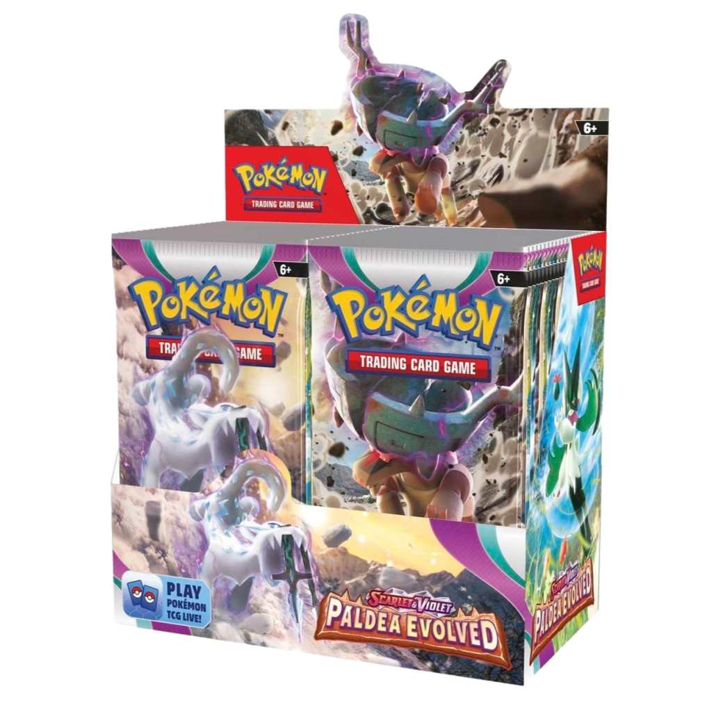 Pokémon TCG: Scarlet & Violet - Paldea Evolved Booster Boxes & Cases