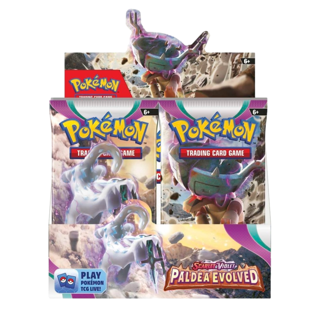 Pokémon TCG: Scarlet & Violet - Paldea Evolved Booster Boxes & Cases
