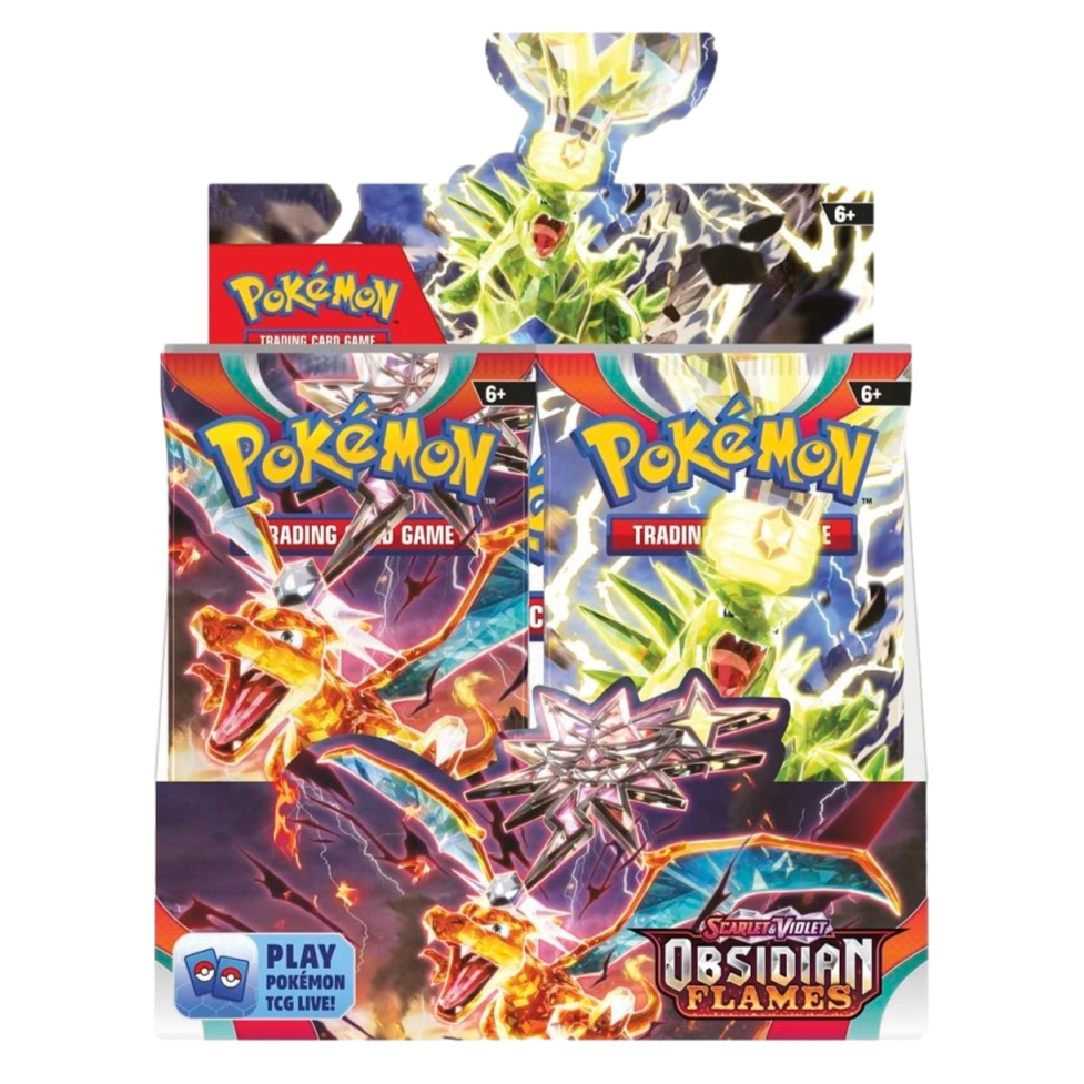 Pokémon TCG: Scarlet & Violet - Obsidian Flames Booster Boxes & Cases