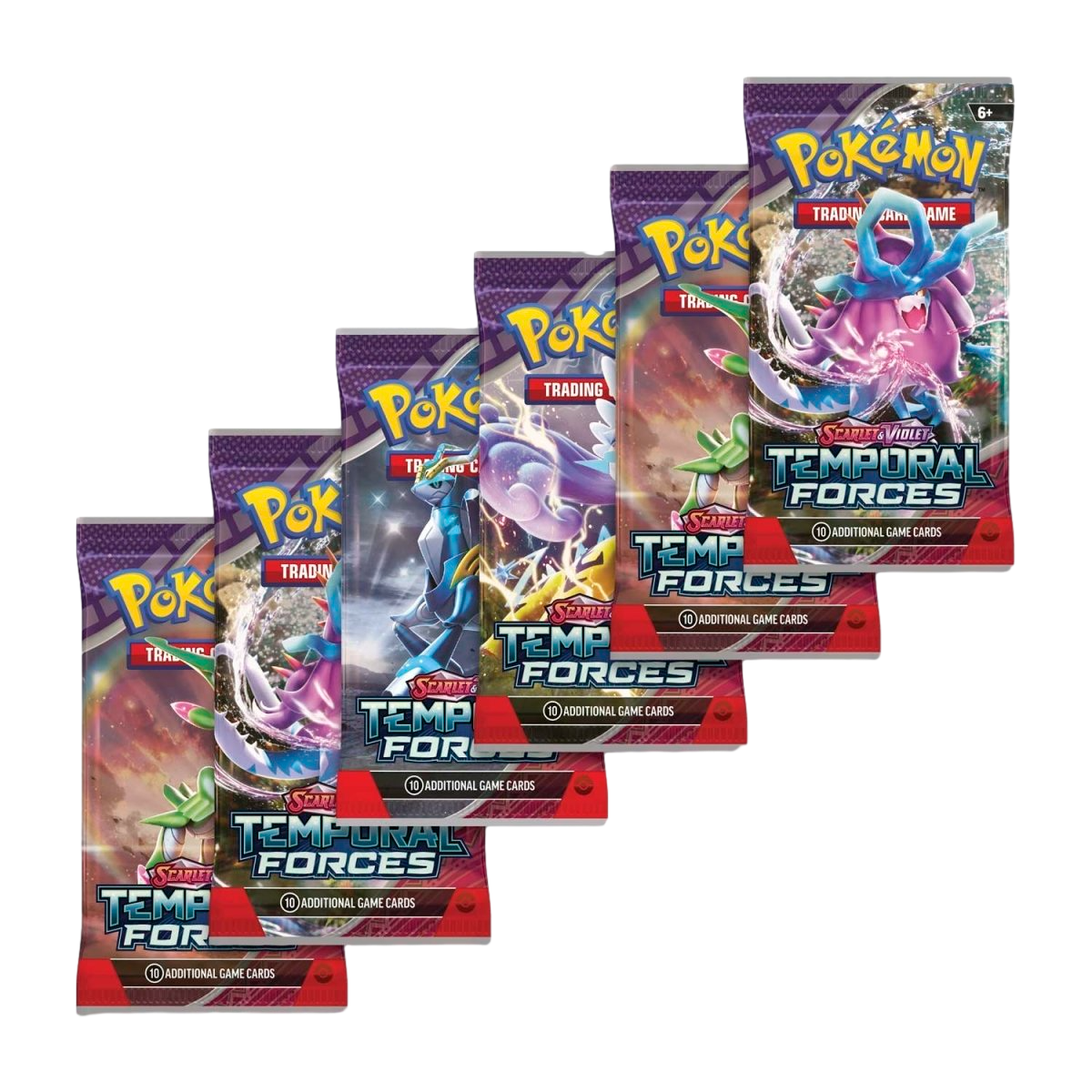 Pokémon TCG: Scarlet & Violet - Temporal Forces Booster Packs