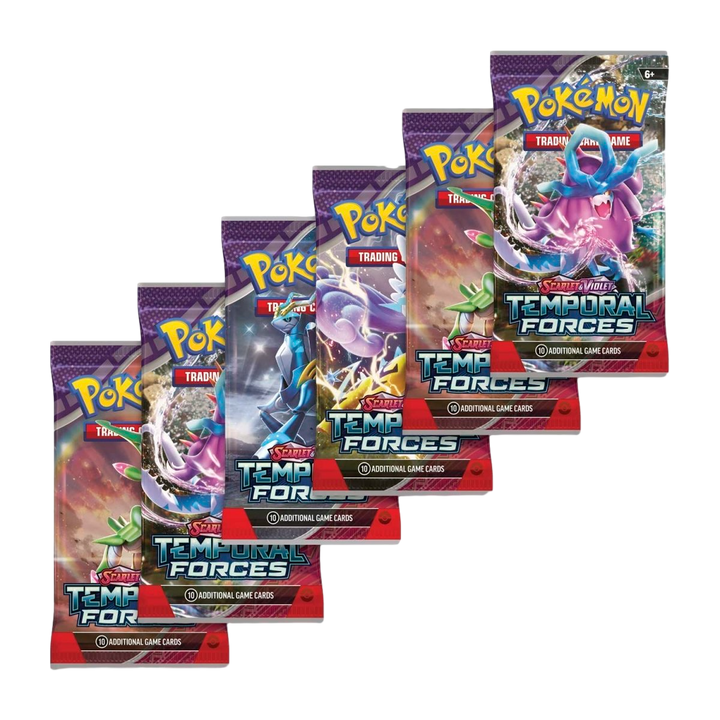 Pokémon TCG: Scarlet & Violet - Temporal Forces Booster Packs