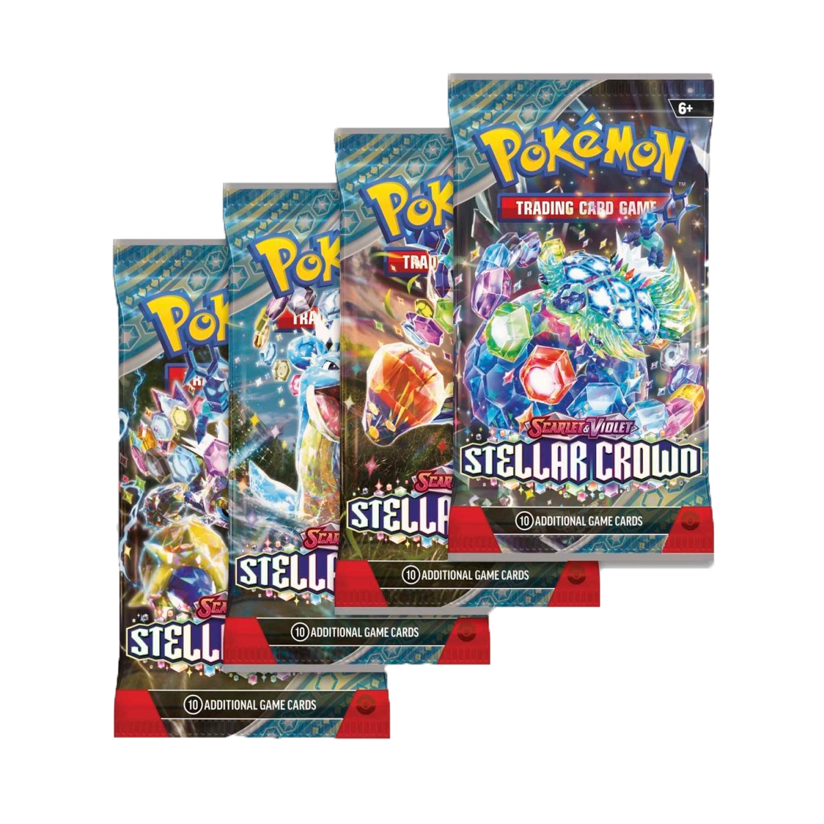 Pokémon TCG: Scarlet & Violet - Stellar Crown Booster Packs