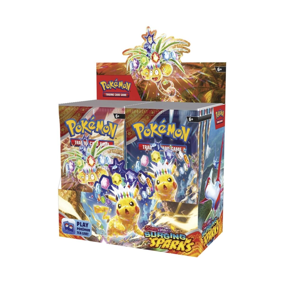 Surging Sparks Booster Boxes & Cases - PREORDER - RELEASE DATE 11/08/24