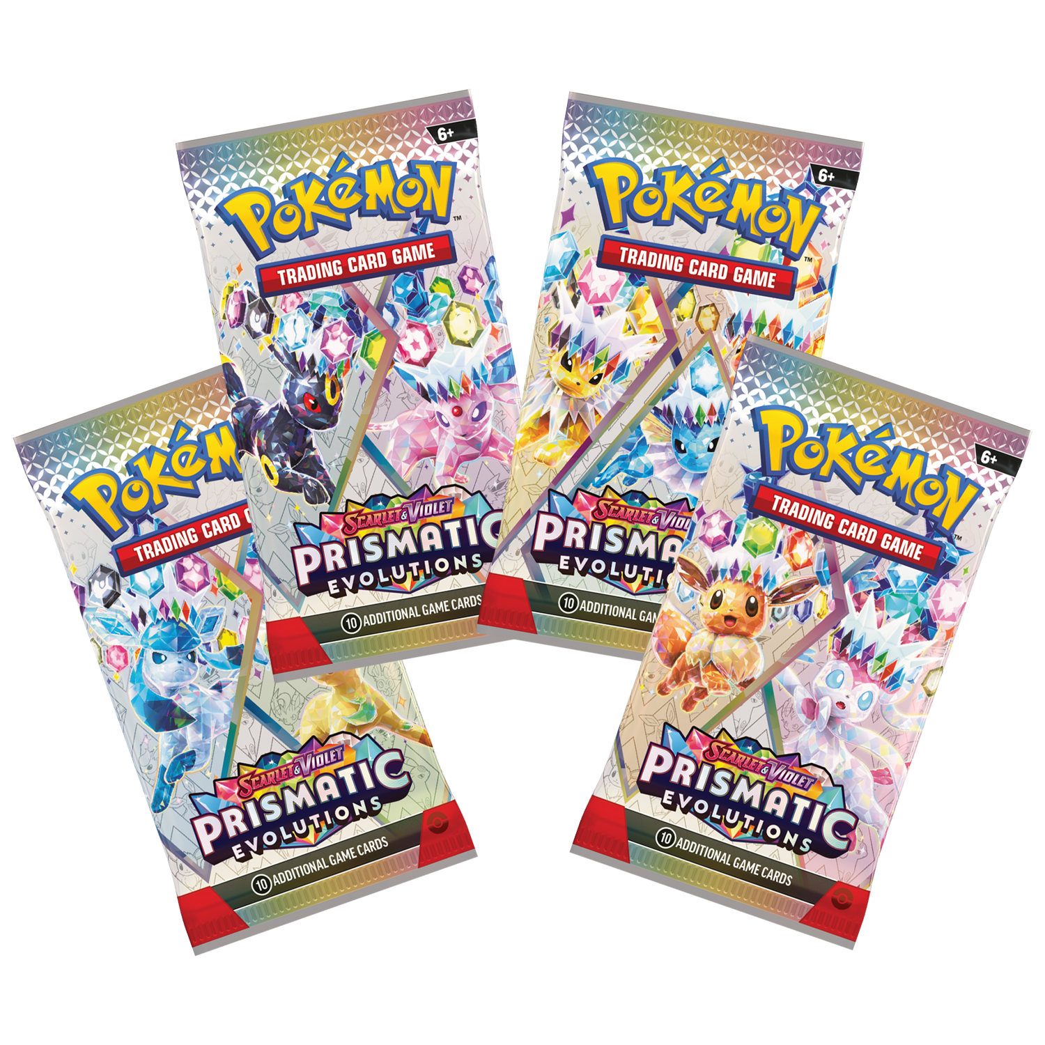 Pokémon TCG: Scarlet & Violet - Prismatic Evolutions Booster Packs - PREORDER - RELEASE DATE 1/17/25