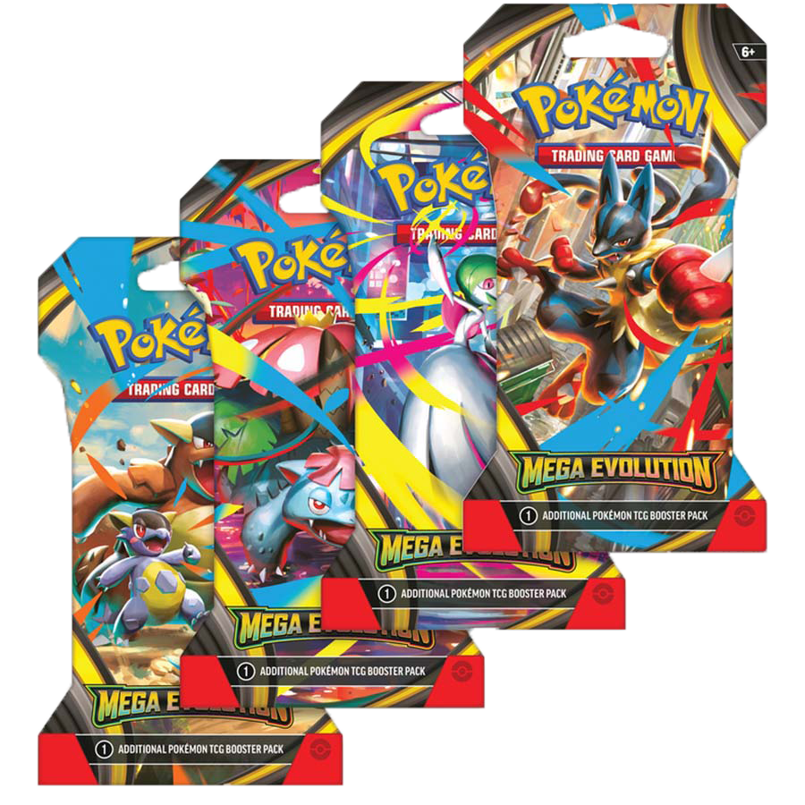 Mega Evolution Sleeved Booster Packs