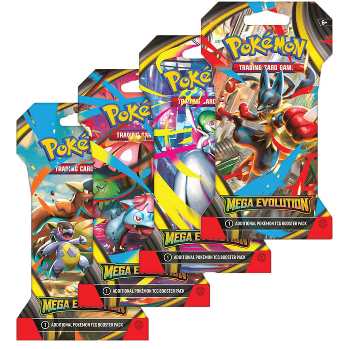 Mega Evolution Sleeved Booster Packs