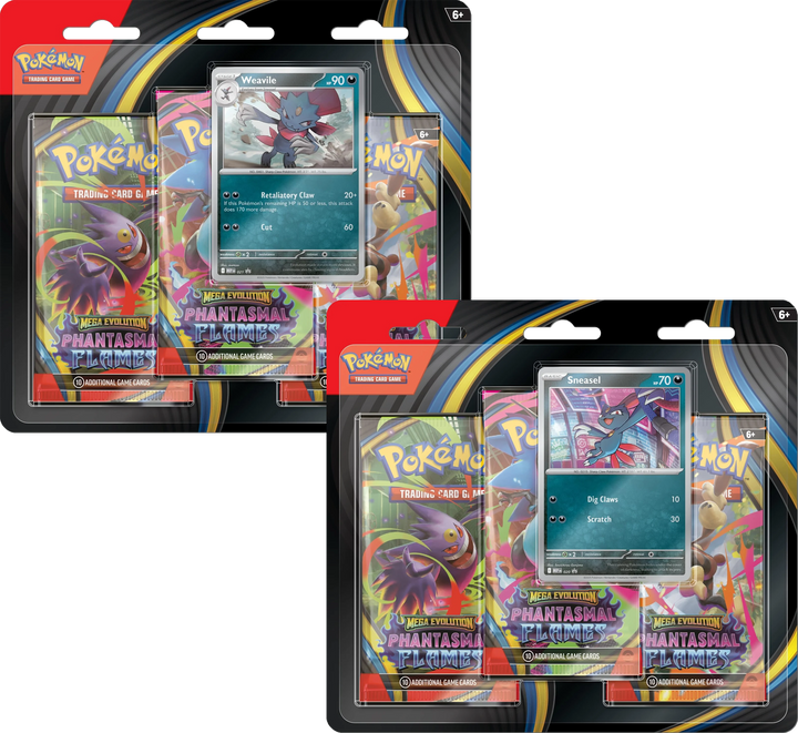 Phantasmal Flames 3-Pack Blister Packs & Cases