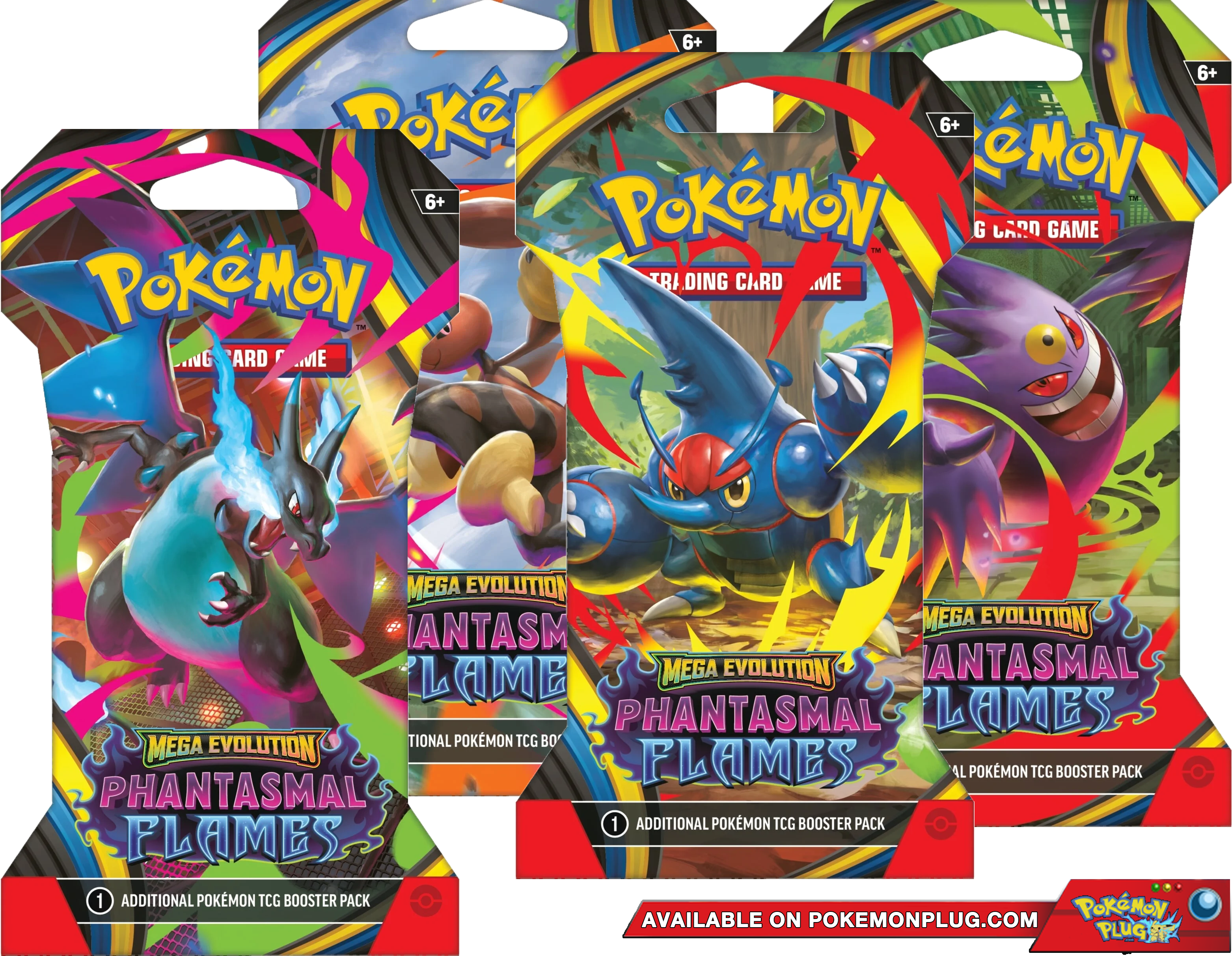 Phantasmal Flames Sleeved Booster Packs