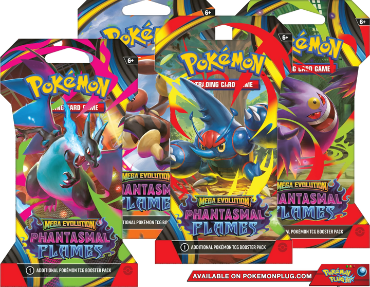 Phantasmal Flames Sleeved Booster Packs