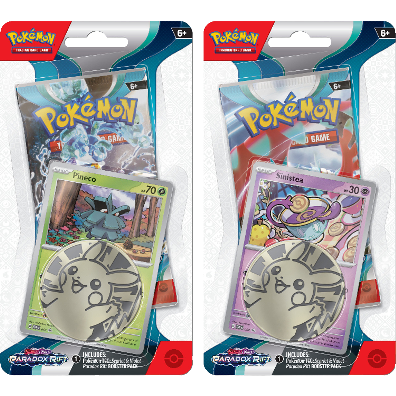 Pokémon TCG: Scarlet & Violet: Paradox Rift Checklane Blister Packs