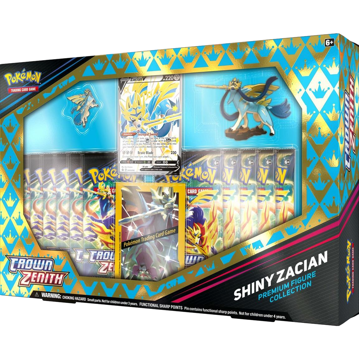 Sword & Shield: Crown Zenith - Premium Figure Collection (Shiny Zacian & Zamazenta)