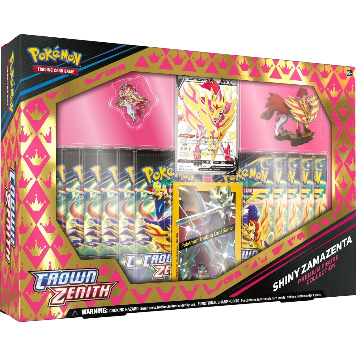 Sword & Shield: Crown Zenith - Premium Figure Collection (Shiny Zacian & Zamazenta)