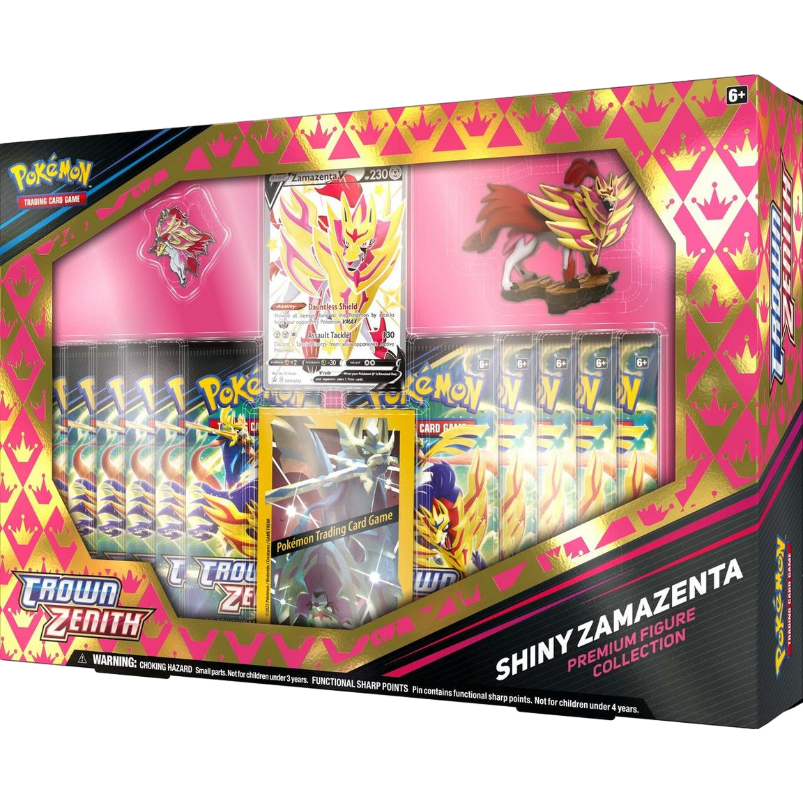 Sword & Shield: Crown Zenith - Premium Figure Collection (Shiny Zacian & Zamazenta)