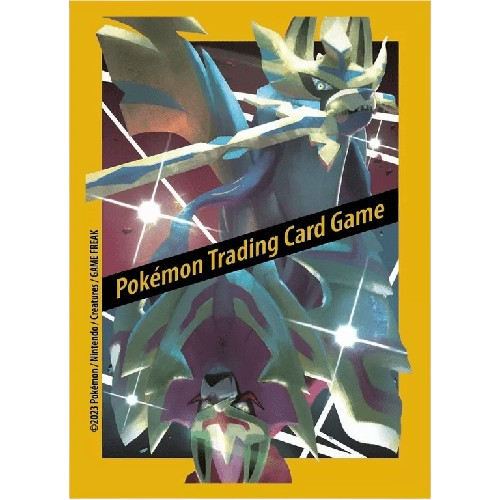 Pokémon Crown Zenith - Zacian & Zamazenta 2023 Card Sleeves - 65x Sealed Trading Card Sleeves