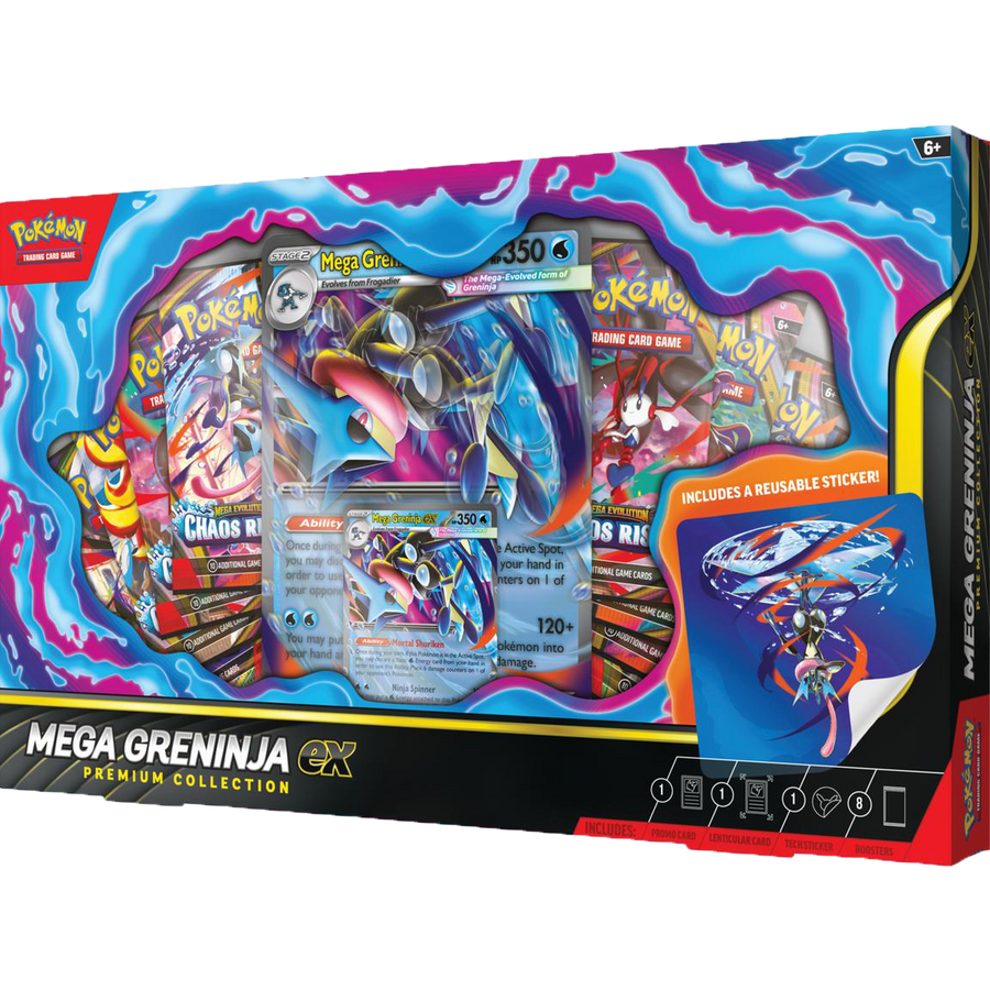 Mega Greninja ex Premium Collection (Chaos Rising)