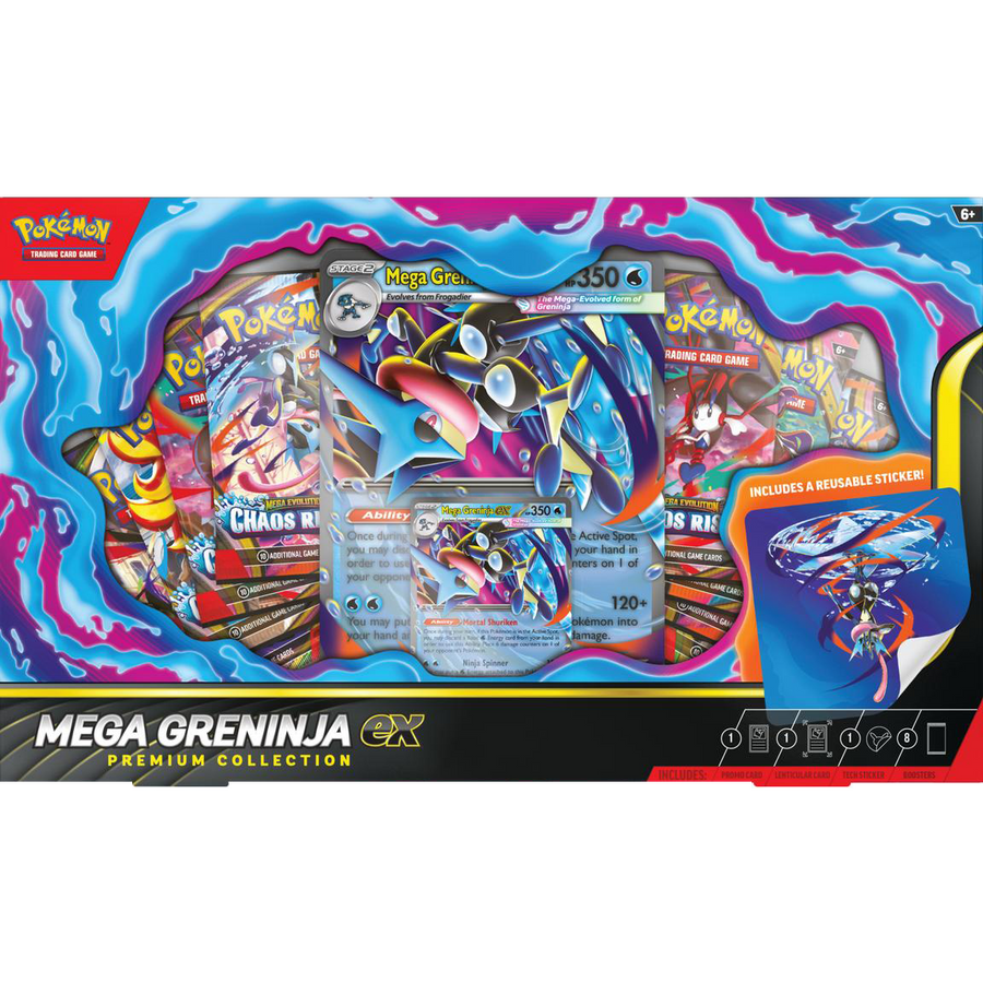 Mega Greninja ex Premium Collection (Chaos Rising)