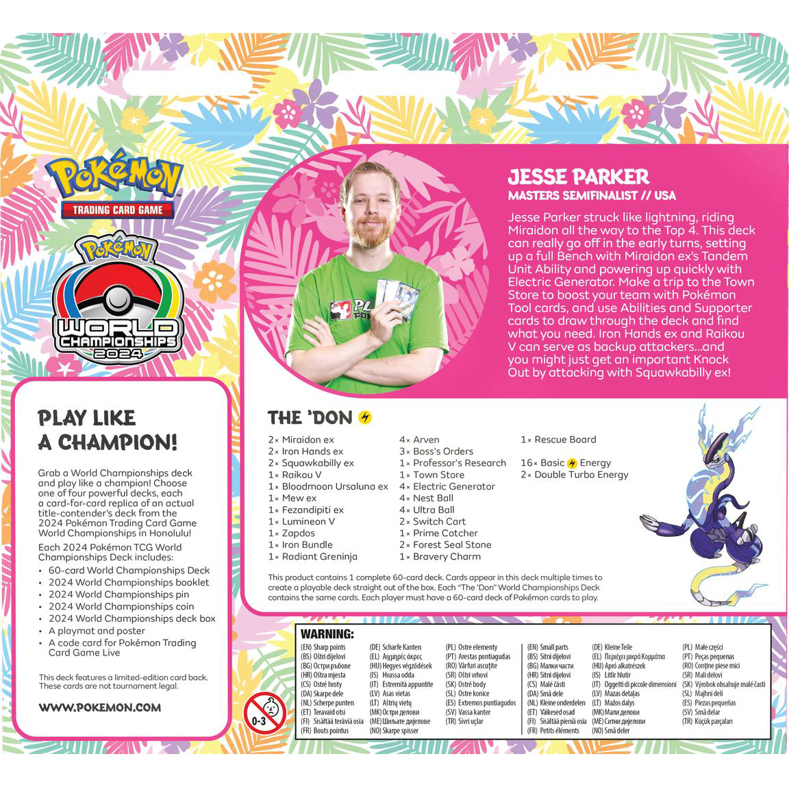 Pokémon Trading Card Game: World Championship Decks 2024