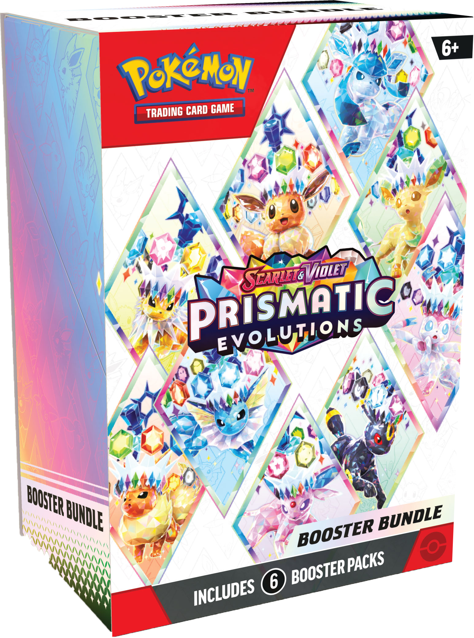 Pokémon TCG: Scarlet & Violet - Prismatic Evolutions - Booster Bundle - PREORDER - RELEASE DATE 3/7/25