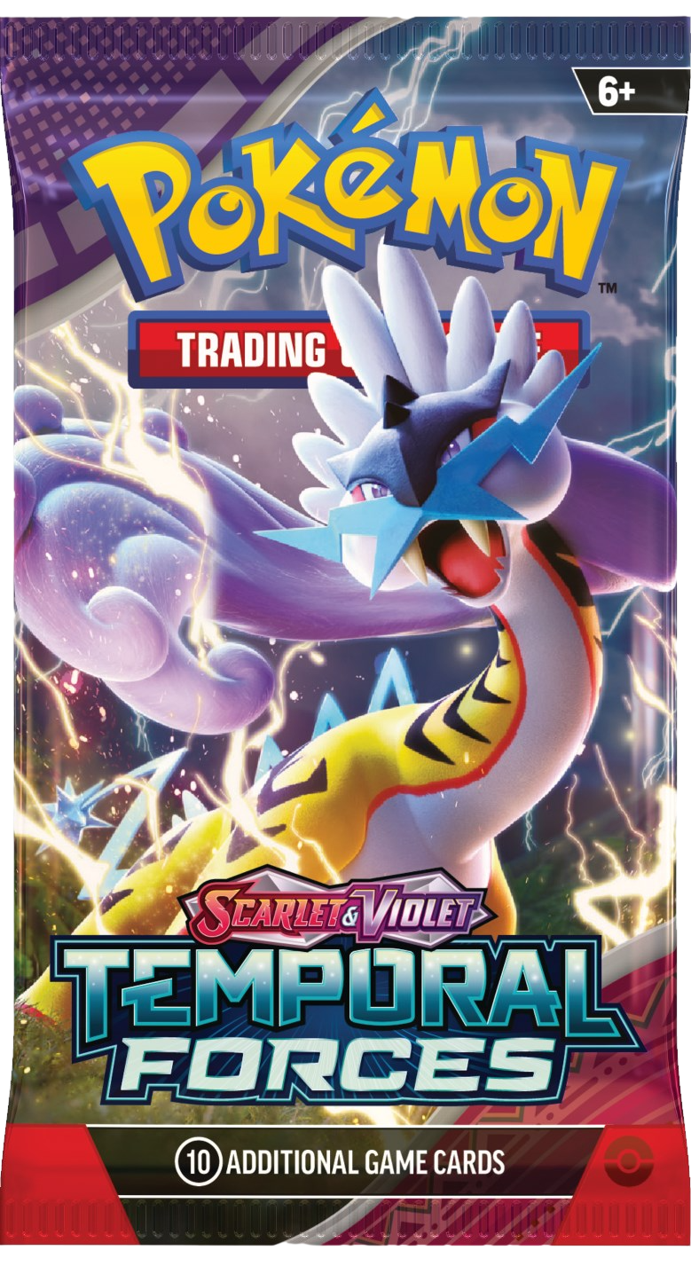 Pokémon TCG: Scarlet & Violet—Temporal Forces Checklane Blister (Assor