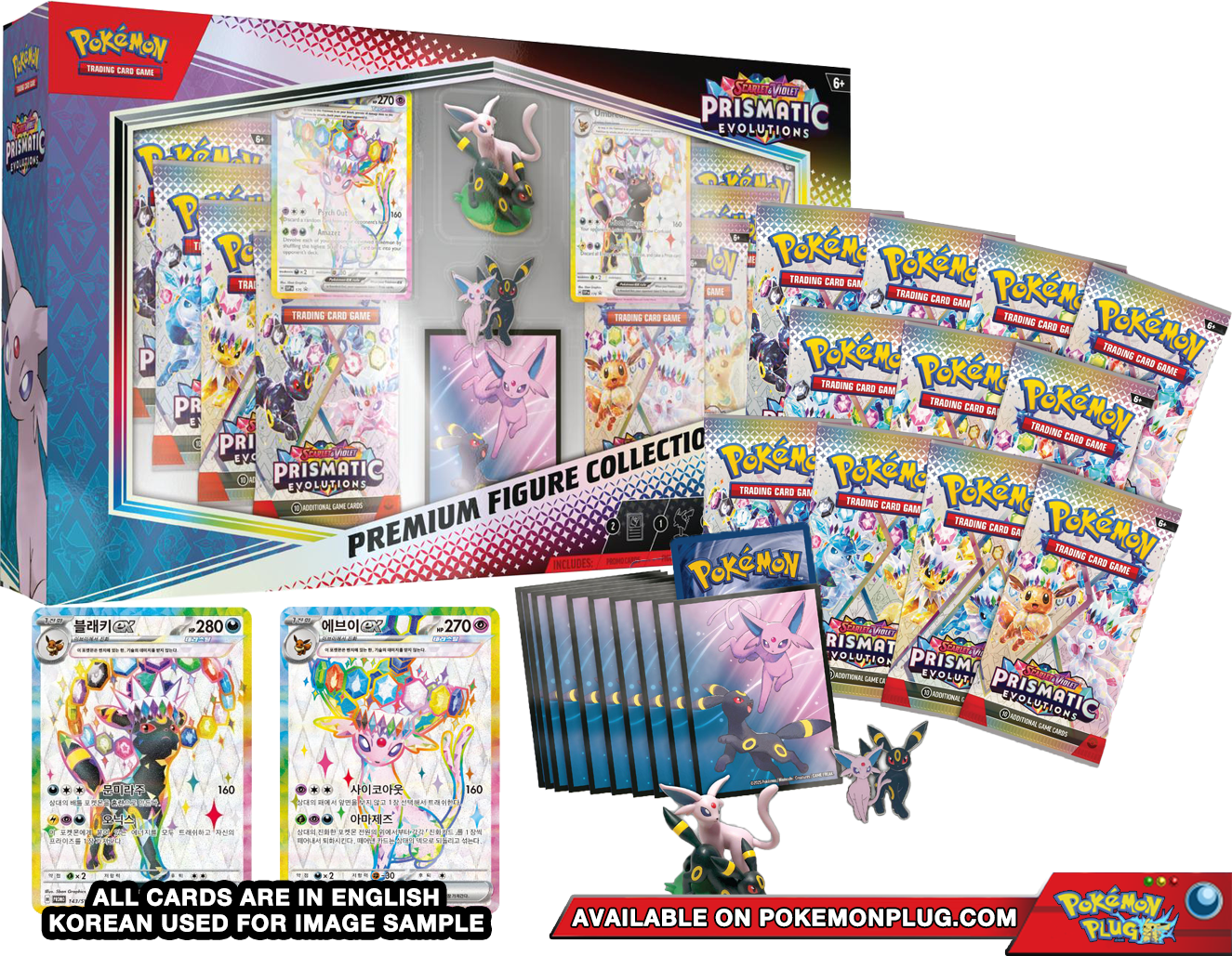 Scarlet & Violet - Prismatic Evolutions - Premium Figure Collection