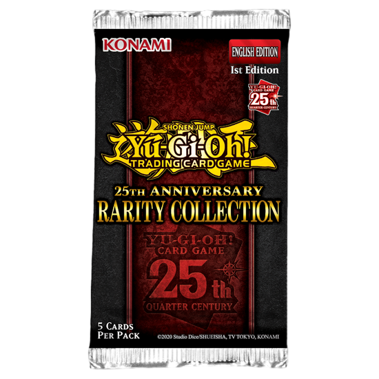Yu-Gi-Oh! 25th Anniversary: Rarity Collection Booster Boxes & Packs